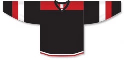 Athletic (AK) Knit Athletic Knit (AK) H7400Y-348 Youth Black/Red Select Hockey Jersey