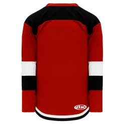 Athletic (AK) Knit Athletic Knit (AK) H7400Y-414 Youth Red/Black Select Hockey Jersey