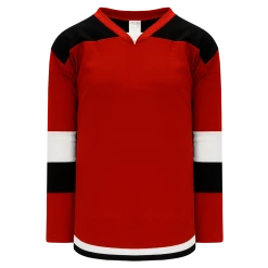 Athletic (AK) Knit Athletic Knit (AK) H7400Y-414 Youth Red/Black Select Hockey Jersey