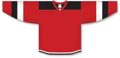 Athletic (AK) Knit Athletic Knit (AK) H7400Y-414 Youth Red/Black Select Hockey Jersey