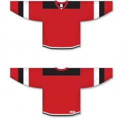 Athletic (AK) Knit Athletic Knit (AK) H7400Y-414 Youth Red/Black Select Hockey Jersey