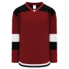 Athletic (AK) Knit Athletic Knit (AK) H7400A-426 Adult AV Red Select Hockey Jersey