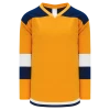 Athletic (AK) Knit Athletic Knit (AK) H7400A-431 Adult Gold Select Hockey Jersey