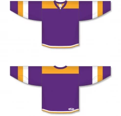 Athletic (AK) Knit Athletic Knit (AK) H7400A-441 Adult Purple Select Hockey Jersey
