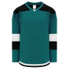 Athletic (AK) Knit Athletic Knit (AK) H7400A-457 Adult Pacific Teal Select Hockey Jersey