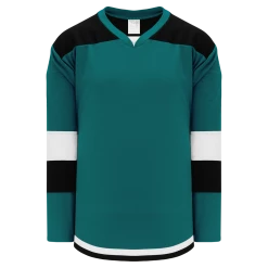 Athletic (AK) Knit Athletic Knit (AK) H7400A-457 Adult Pacific Teal Select Hockey Jersey