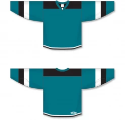 Athletic (AK) Knit Athletic Knit (AK) H7400A-457 Adult Pacific Teal Select Hockey Jersey