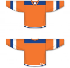 Athletic (AK) Knit Athletic Knit (AK) H7400A-483 Adult Orange Select Hockey Jersey