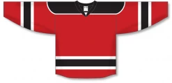 Athletic (AK) Knit Athletic Knit (AK) H7500Y-414 Youth Red/Black Select Hockey Jersey