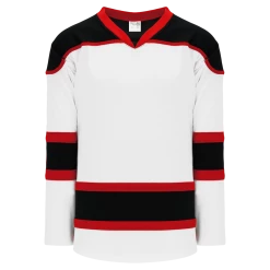 Athletic (AK) Knit Athletic Knit (AK) H7500Y-415 Youth White/Black/Red Select Hockey Jersey