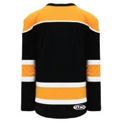 Athletic (AK) Knit Athletic Knit (AK) H7500Y-437 Youth Black/Gold/White Select Hockey Jersey