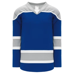 Athletic (AK) Knit Athletic Knit (AK) H7500Y-446 Youth Royal Blue/Grey Select Hockey Jersey