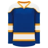 Athletic (AK) Knit Athletic Knit (AK) H7500Y-447 Youth Royal Blue/White/Gold Select Hockey Jersey