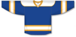 Athletic (AK) Knit Athletic Knit (AK) H7500Y-447 Youth Royal Blue/White/Gold Select Hockey Jersey