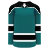 Athletic (AK) Knit Athletic Knit (AK) H7500Y-457 Youth Pacific Teal Select Hockey Jersey