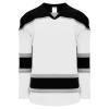 Athletic (AK) Knit Athletic Knit (AK) H7500Y-627 Youth White/Black/Grey Select Hockey Jersey