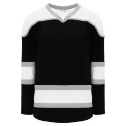Athletic (AK) Knit Athletic Knit (AK) H7500Y-918 Youth Black/White/Grey Select Hockey Jersey
