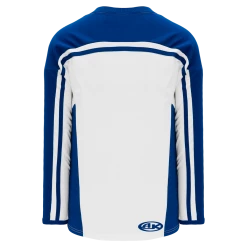 Athletic (AK) Knit Athletic Knit (AK) H7600Y-207 Youth White/Royal Blue Select Hockey Jersey