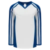 Athletic (AK) Knit Athletic Knit (AK) H7600A-207 Adult White/Royal Blue Select Hockey Jersey
