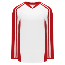 Athletic (AK) Knit Athletic Knit (AK) H7600Y-209 Youth White/Red Select Hockey Jersey