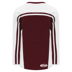 Athletic (AK) Knit Athletic Knit (AK) H7600A-233 Adult Maroon/White Select Hockey Jersey