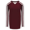 Athletic (AK) Knit Athletic Knit (AK) H7600Y-233 Youth Maroon/White Select Hockey Jersey
