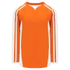 Athletic (AK) Knit Athletic Knit (AK) H7600A-238 Adult Orange/White Select Hockey Jersey