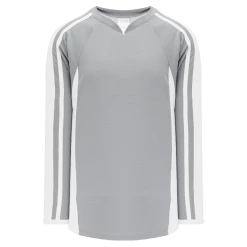 Athletic (AK) Knit Athletic Knit (AK) H7600A-245 Adult Grey/White Select Hockey Jersey
