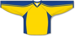 Athletic (AK) Knit Athletic Knit (AK) H7600Y-257 Youth Maize/Royal Blue Select Hockey Jersey