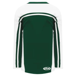 Athletic (AK) Knit Athletic Knit (AK) H7600A-260 Adult Dark Green/White Select Hockey Jersey