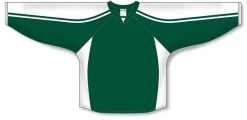 Athletic (AK) Knit Athletic Knit (AK) H7600A-260 Adult Dark Green/White Select Hockey Jersey
