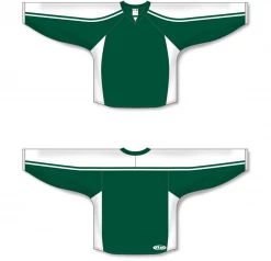 Athletic (AK) Knit Athletic Knit (AK) H7600A-260 Adult Dark Green/White Select Hockey Jersey