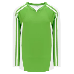Athletic (AK) Knit Athletic Knit (AK) H7600A-271 Adult Lime Green/White Select Hockey Jersey
