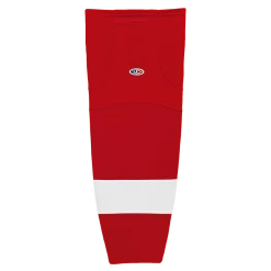 Athletic (AK) Knit Athletic Knit (AK) HS2100-202 Detroit Red Wings Red Mesh Ice Hockey Socks