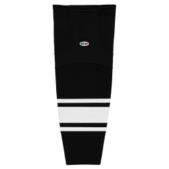 Athletic (AK) Knit Athletic Knit (AK) HS2100-221 Black/White Mesh Ice Hockey Socks