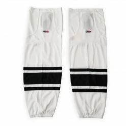 Athletic (AK) Knit Athletic Knit (AK) HS2100-222 White/Black Mesh Ice Hockey Socks