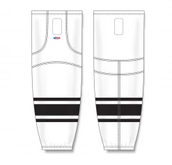 Athletic (AK) Knit Athletic Knit (AK) HS2100-222 White/Black Mesh Ice Hockey Socks
