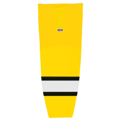 Athletic (AK) Knit Athletic Knit (AK) HS2100-256 Maize/Black/White Mesh Ice Hockey Socks