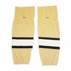 Athletic (AK) Knit Athletic Knit (AK) HS2100-281 Vegas Gold/Black/White Mesh Ice Hockey Socks