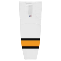 Athletic (AK) Knit Athletic Knit (AK) HS2100-301 Boston Bruins White Mesh Ice Hockey Socks