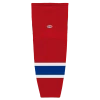 Athletic (AK) Knit Athletic Knit (AK) HS2100-308 Montreal Canadiens Red Mesh Ice Hockey Socks