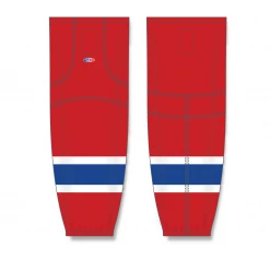 Athletic (AK) Knit Athletic Knit (AK) HS2100-308 Montreal Canadiens Red Mesh Ice Hockey Socks