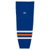 Athletic (AK) Knit Athletic Knit (AK) HS2100-320 Edmonton Oilers Royal Blue Mesh Ice Hockey Socks
