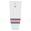 Athletic (AK) Knit Athletic Knit (AK) HS2100-321 Edmonton Oilers White Mesh Ice Hockey Socks