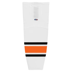 Athletic (AK) Knit Athletic Knit (AK) HS2100-325 Philadelphia Flyers White Mesh Ice Hockey Socks