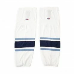 Athletic (AK) Knit Athletic Knit (AK) HS2100-341 University Of Maine Black Bears White Mesh Ice Hockey Socks