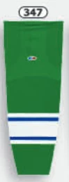 Athletic (AK) Knit Athletic Knit (AK) HS2100-347 Kelly Green/Royal Blue/White Mesh Ice Hockey Socks