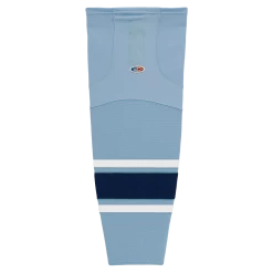 Athletic (AK) Knit Athletic Knit (AK) HS2100-354 New University Of Maine Black Bears Third Powder Blue Mesh Ice Hockey Socks