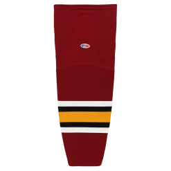 Athletic (AK) Knit Athletic Knit (AK) HS2100-356 Chicago Wolves Cardinal Red Mesh Ice Hockey Socks
