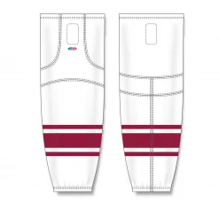 Athletic (AK) Knit Athletic Knit (AK) HS2100-363 New Phoenix Coyotes White Mesh Ice Hockey Socks